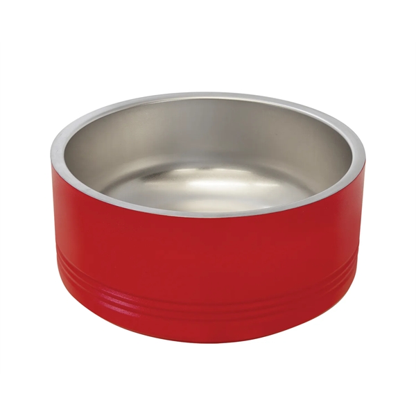 Laser-engraved insulated 32 oz. pet bowl... from ASI 45795 Colorguppy Printing