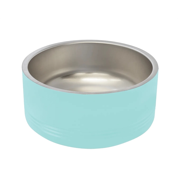 Laser-engraved insulated 32 oz. pet bowl... from ASI 45795 Colorguppy Printing