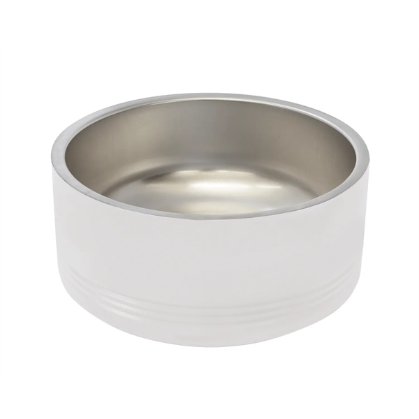 Laser-engraved insulated 32 oz. pet bowl... from ASI 45795 Colorguppy Printing