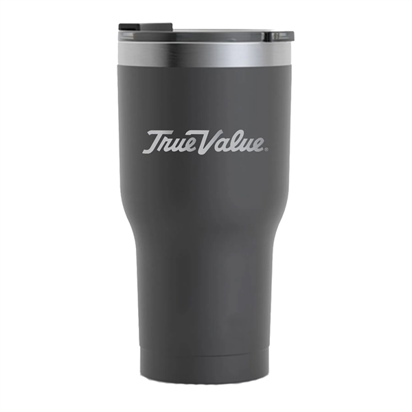 RTIC 20 ounce insulated stainless steel ringed tumbler with lid.... from ASI 74601 Calico