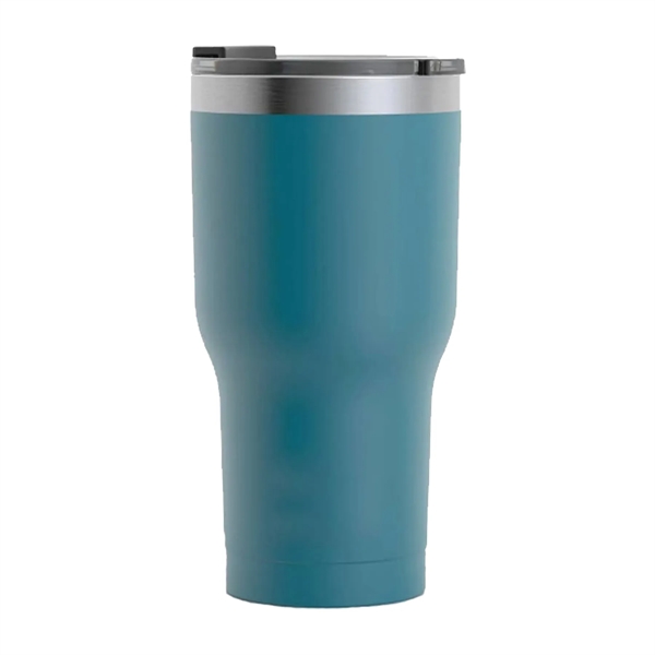 RTIC 20 ounce insulated stainless steel ringed tumbler with lid.... from ASI 74601 Calico