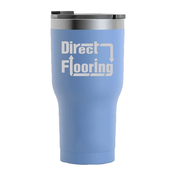 RTIC 20 ounce insulated stainless steel ringed tumbler with lid.... from ASI 74601 Calico