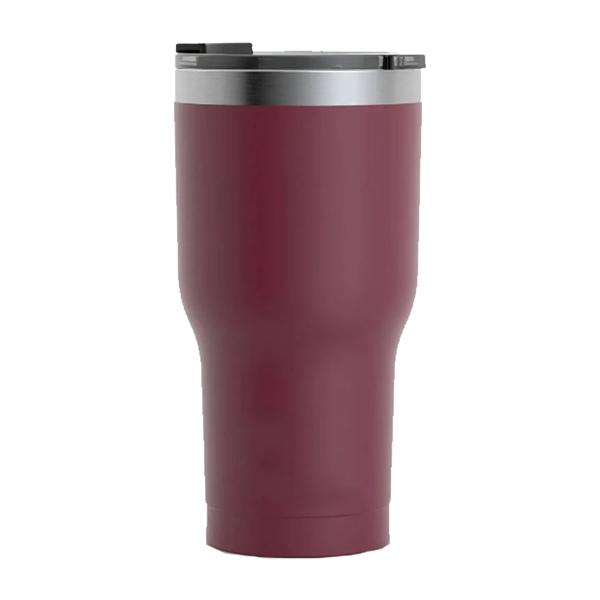 RTIC 20 ounce insulated stainless steel ringed tumbler with lid.... from ASI 74601 Calico