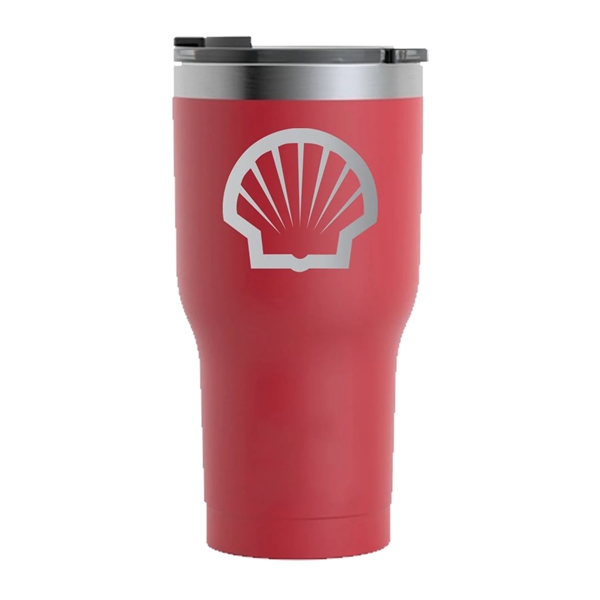 RTIC 20 ounce insulated stainless steel ringed tumbler with lid.... from ASI 74601 Calico