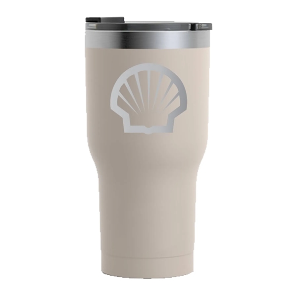 RTIC 20 ounce insulated stainless steel ringed tumbler with lid.... from ASI 74601 Calico