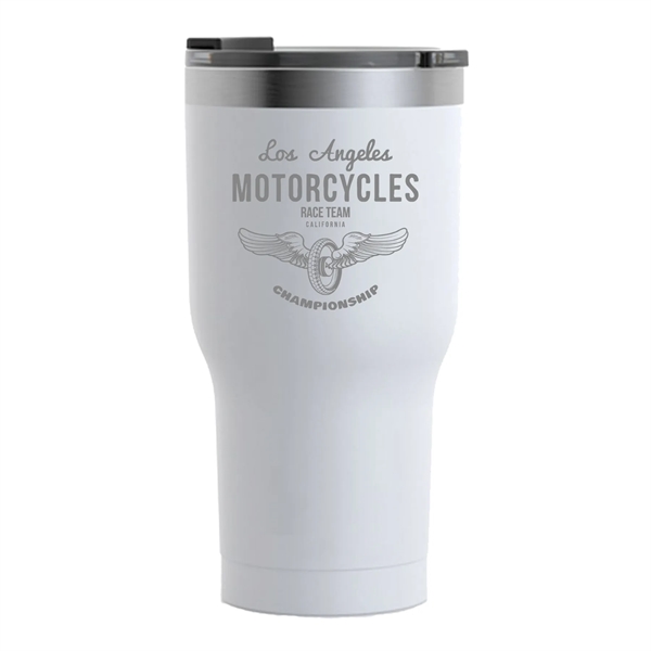 RTIC 20 ounce insulated stainless steel ringed tumbler with lid.... from ASI 74601 Calico