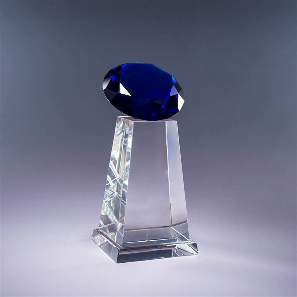 9.25" x 4.25" award made of heavy optic and color optic... from ASI 62985 J. Charles