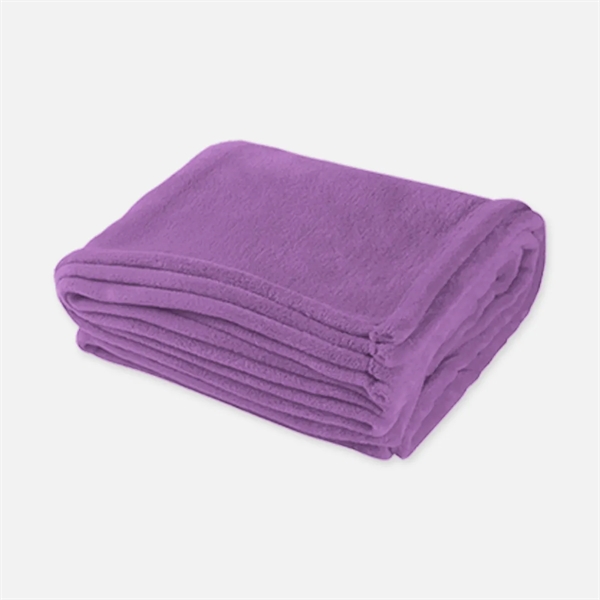Chenille 100% plush polyester blanket, large 62" x 48".... from ASI 61125 Hit Promotional Products / Hit®