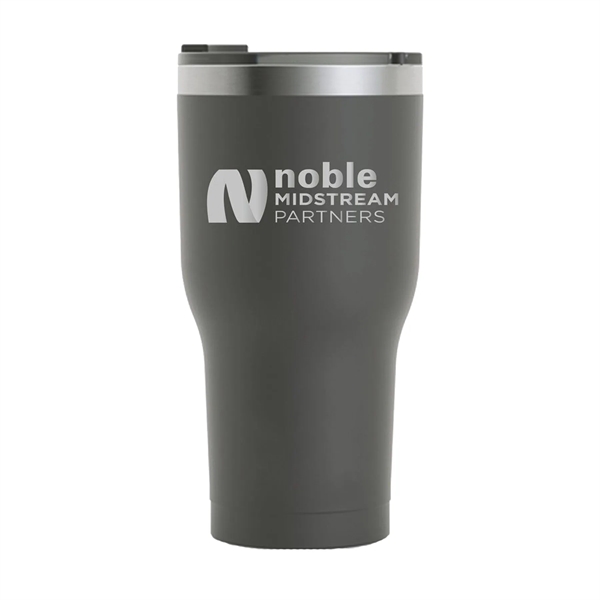 RTIC 30 ounce ringed insulated stainless steel ringed tumbler with spill-proof... from ASI 74601 Calico