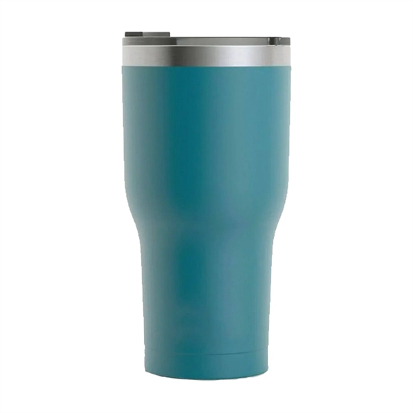 RTIC 30 ounce ringed insulated stainless steel ringed tumbler with spill-proof... from ASI 74601 Calico