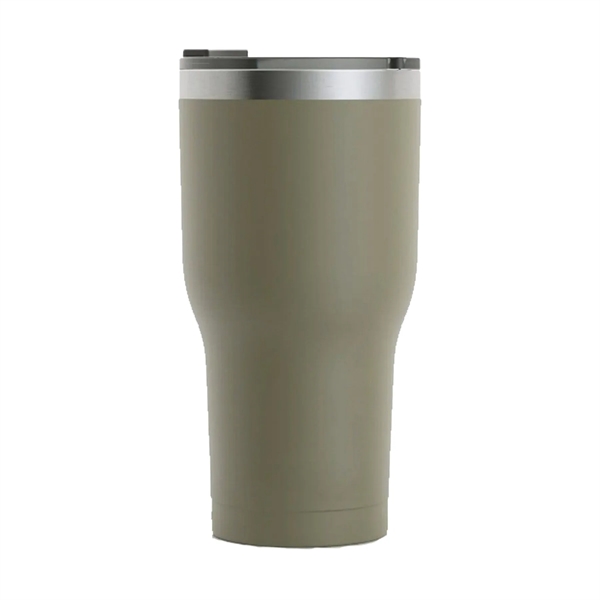 RTIC 30 ounce ringed insulated stainless steel ringed tumbler with spill-proof... from ASI 74601 Calico