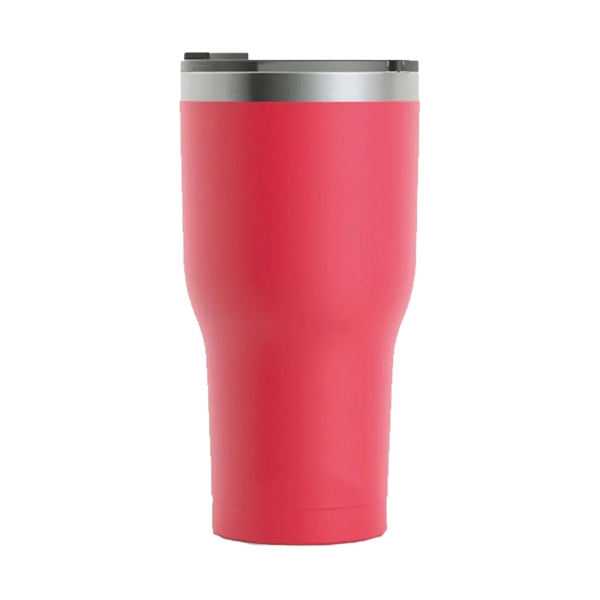 RTIC 30 ounce ringed insulated stainless steel ringed tumbler with spill-proof... from ASI 74601 Calico