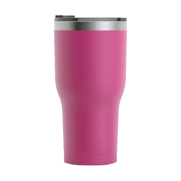 RTIC 30 ounce ringed insulated stainless steel ringed tumbler with spill-proof... from ASI 74601 Calico