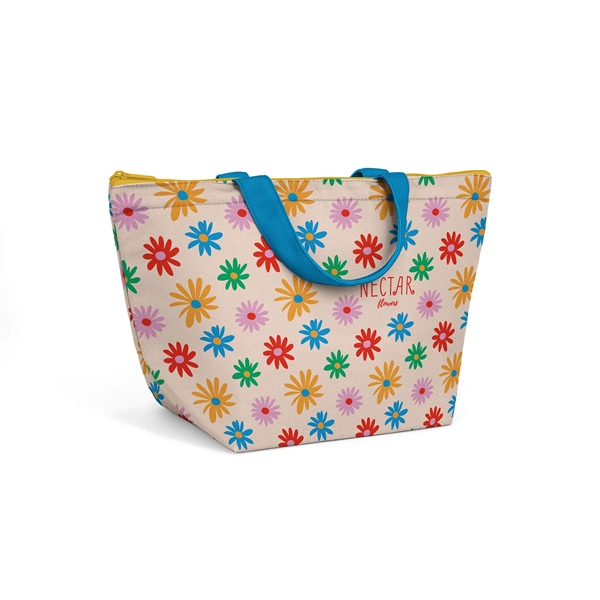Full color, full bleed Insulated Recycled Canvas Lunch Tote... from ASI 45657 Pop! Promos