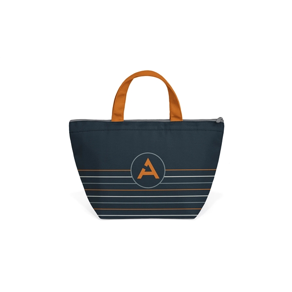 Full color, full bleed Insulated Recycled Canvas Lunch Tote... from ASI 45657 Pop! Promos
