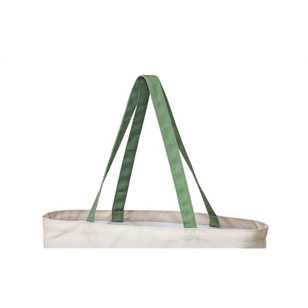 Full color, full bleed Recycled Canvas Tote... from ASI 45657 Pop! Promos