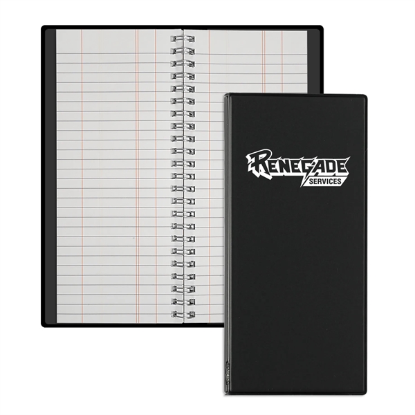 Wire-O tally book with a reinforced vinyl cover, 200 pages, durable... from ASI 54040 Fey Promo / Tally Books by Fey