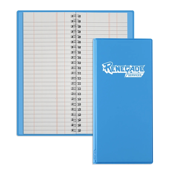 Wire-O tally book with a reinforced vinyl cover, 200 pages, durable... from ASI 54040 Fey Promo / Tally Books by Fey