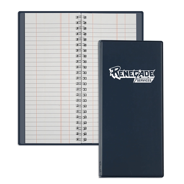 Wire-O tally book with a reinforced vinyl cover, 200 pages, durable... from ASI 54040 Fey Promo / Tally Books by Fey