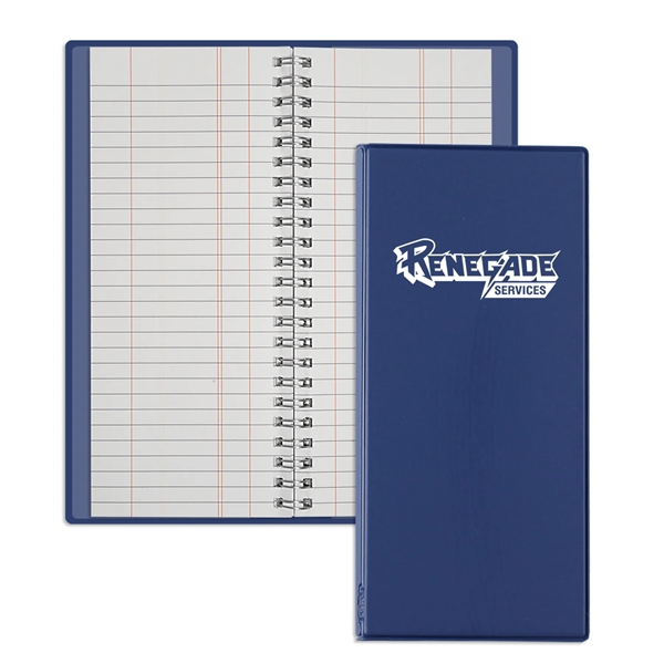 Wire-O tally book with a reinforced vinyl cover, 200 pages, durable... from ASI 54040 Fey Promo / Tally Books by Fey
