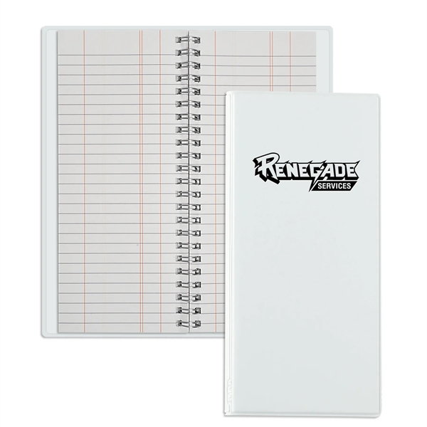 Wire-O tally book with a reinforced vinyl cover, 200 pages, durable... from ASI 54040 Fey Promo / Tally Books by Fey