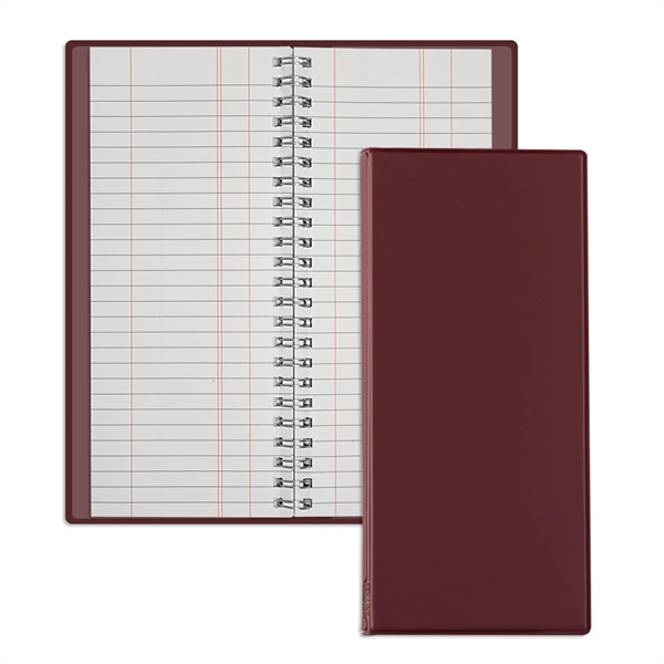 Wire-O tally book with a reinforced vinyl cover, 200 pages, durable... from ASI 54040 Fey Promo / Tally Books by Fey