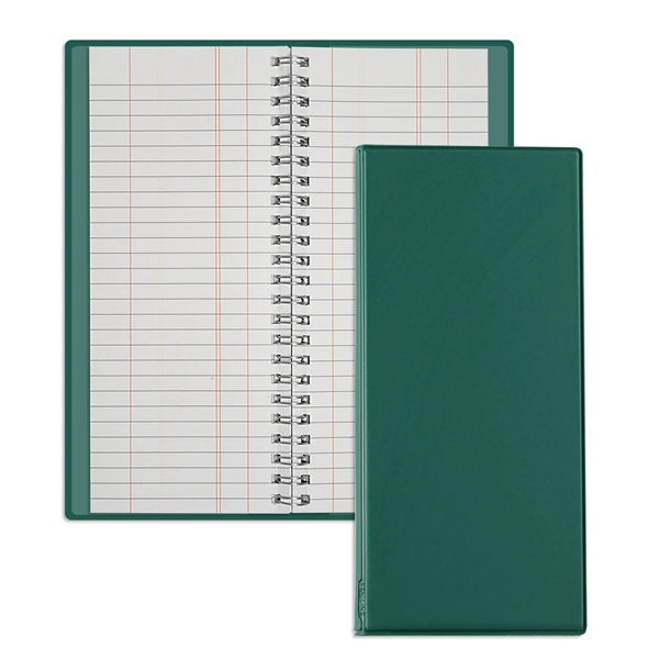 Wire-O tally book with a reinforced vinyl cover, 200 pages, durable... from ASI 54040 Fey Promo / Tally Books by Fey