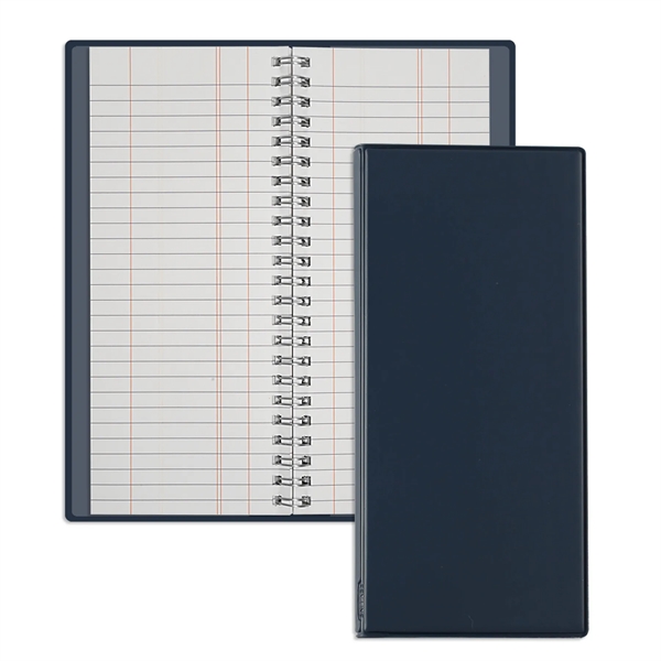 Wire-O tally book with a reinforced vinyl cover, 200 pages, durable... from ASI 54040 Fey Promo / Tally Books by Fey