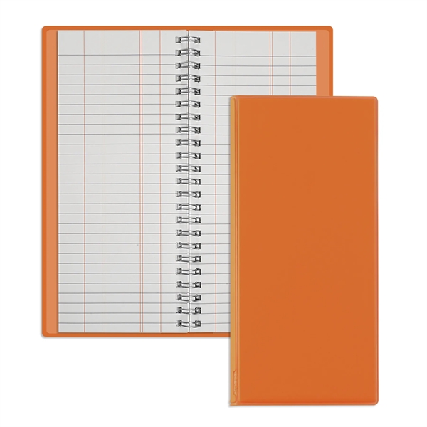 Wire-O tally book with a reinforced vinyl cover, 200 pages, durable... from ASI 54040 Fey Promo / Tally Books by Fey