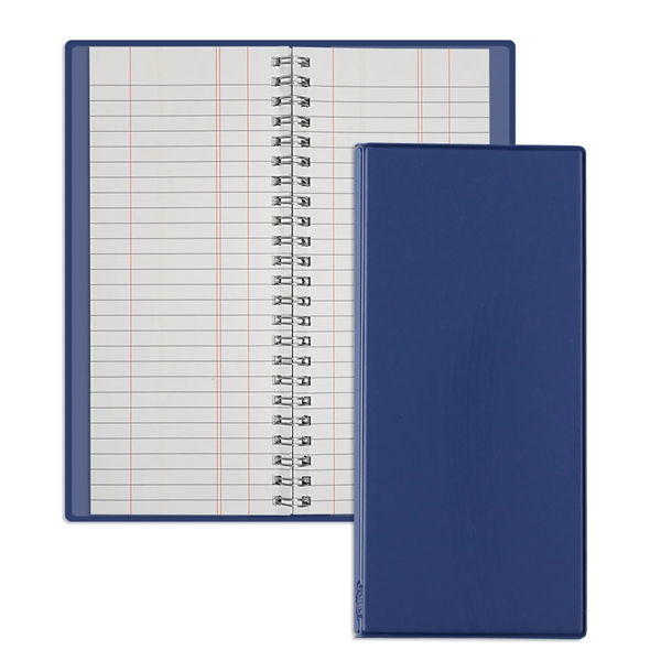 Wire-O tally book with a reinforced vinyl cover, 200 pages, durable... from ASI 54040 Fey Promo / Tally Books by Fey