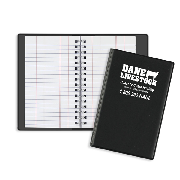 Wire-O tally book with a vinyl cover, 200 pages, and ability... from ASI 54040 Fey Promo / Tally Books by Fey