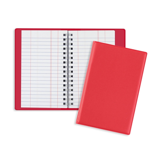 Wire-O tally book with a vinyl cover, 200 pages, and ability... from ASI 54040 Fey Promo / Tally Books by Fey