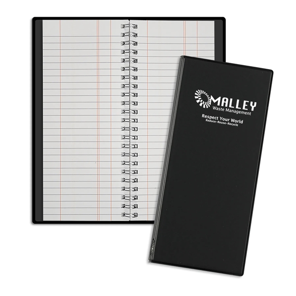 Flexible tally book with a vinyl cover, 200 pages, and ability... from ASI 54040 Fey Promo / Tally Books by Fey