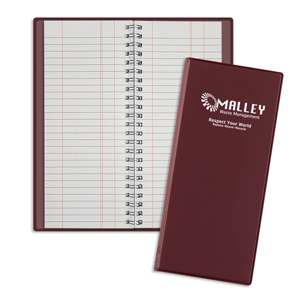 Flexible tally book with a vinyl cover, 200 pages, and ability... from ASI 54040 Fey Promo / Tally Books by Fey