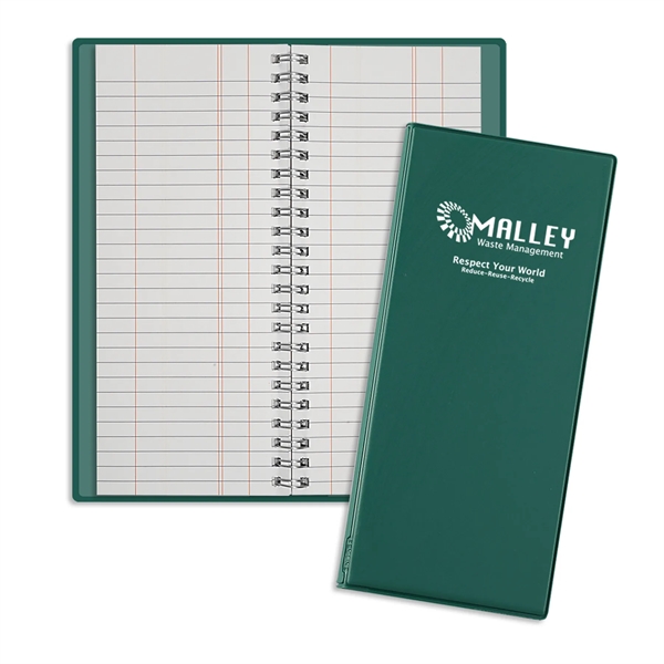 Flexible tally book with a vinyl cover, 200 pages, and ability... from ASI 54040 Fey Promo / Tally Books by Fey