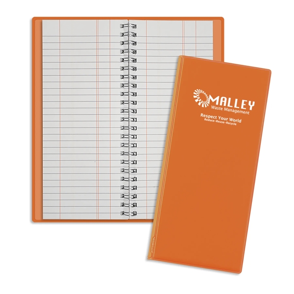 Flexible tally book with a vinyl cover, 200 pages, and ability... from ASI 54040 Fey Promo / Tally Books by Fey