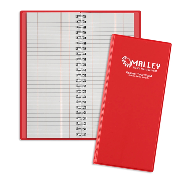 Flexible tally book with a vinyl cover, 200 pages, and ability... from ASI 54040 Fey Promo / Tally Books by Fey