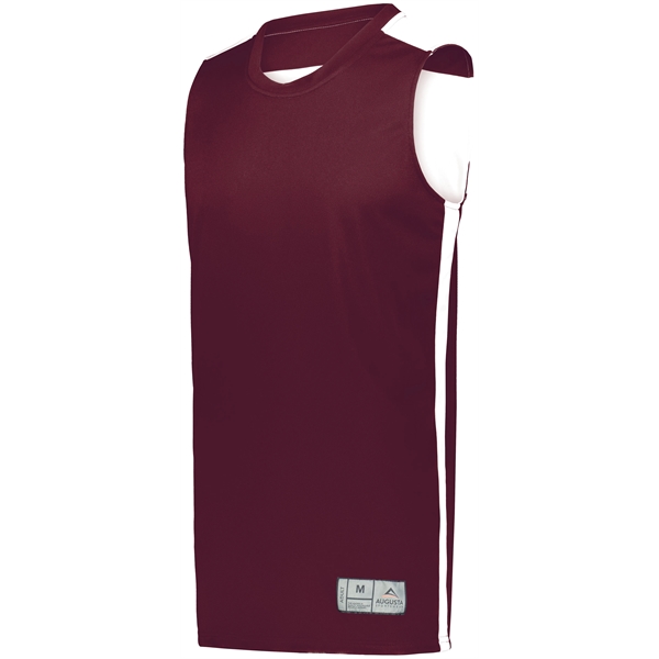 Swish Reversible Basketball Jersey with two layers of 100% polyester wicking... from ASI 37461 Augusta Sportswear