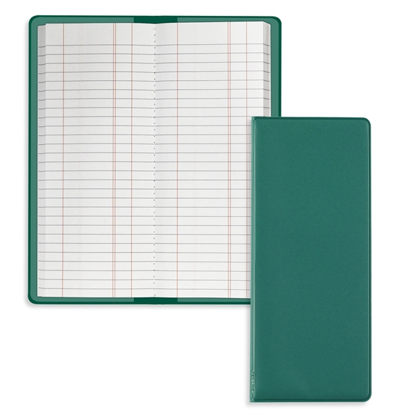 Flexible tally book with a vinyl cover and a sewn paper... from ASI 54040 Fey Promo / Tally Books by Fey