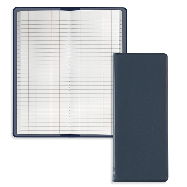 Flexible tally book with a vinyl cover and a sewn paper... from ASI 54040 Fey Promo / Tally Books by Fey