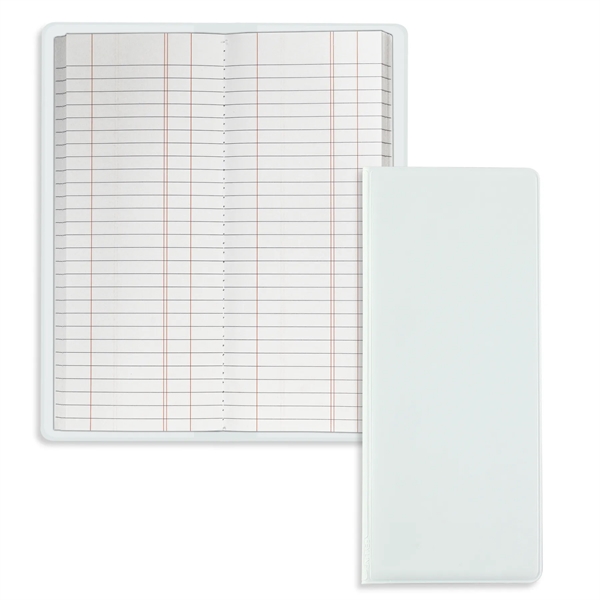 Flexible tally book with a vinyl cover and a sewn paper... from ASI 54040 Fey Promo / Tally Books by Fey