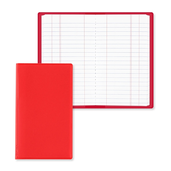 Flexible junior tally book with a vinyl cover and a sewn... from ASI 54040 Fey Promo / Tally Books by Fey