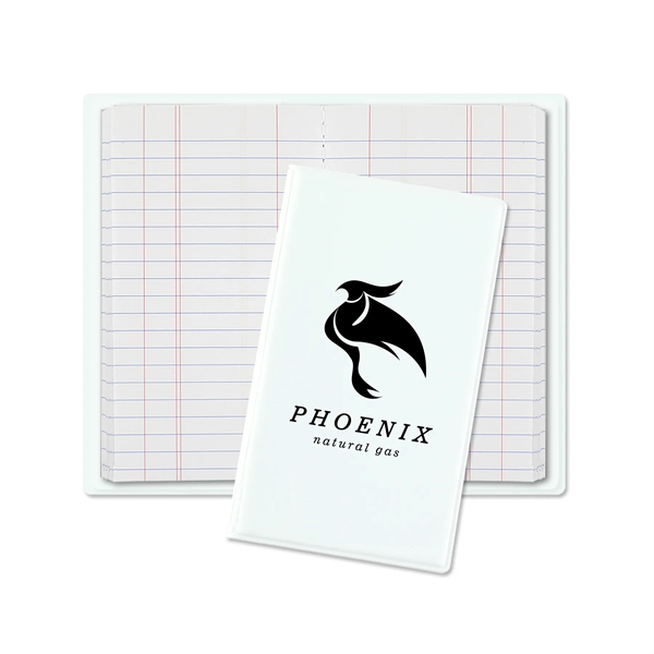 Tally book junior with a 200-page sewn paper pad and frosty... from ASI 54040 Fey Promo / Tally Books by Fey