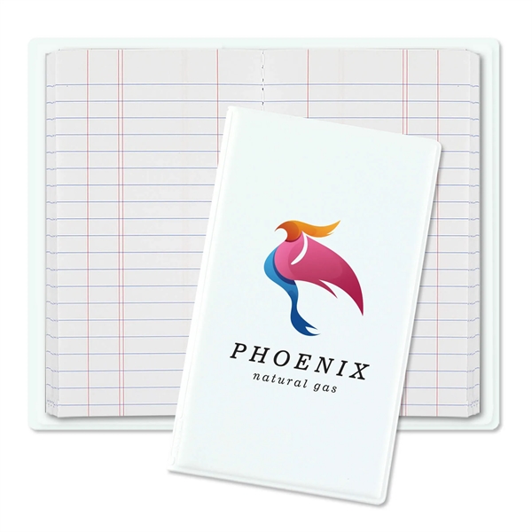 Tally book junior with a 200-page sewn paper pad and frosty... from ASI 54040 Fey Promo / Tally Books by Fey