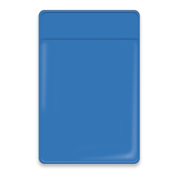 Cell phone wallet with front pocket and semi-removable adhesive on the... from ASI 54040 Fey Promo