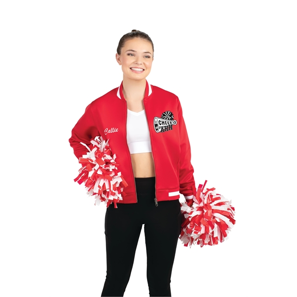 Ladies V-Street Full Zip Jacket with 100% polyester double-knit fabric.... from ASI 37461 Augusta Sportswear / Holloway Sportswear