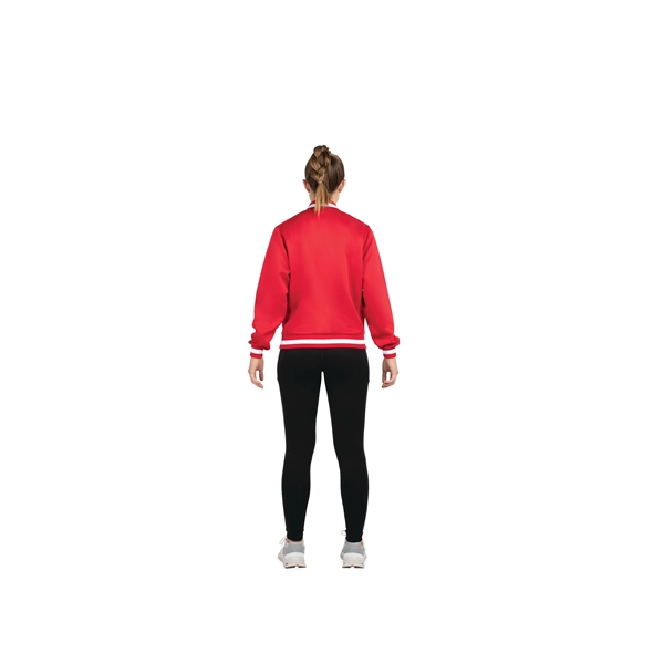 Ladies V-Street Full Zip Jacket with 100% polyester double-knit fabric.... from ASI 37461 Augusta Sportswear / Holloway Sportswear