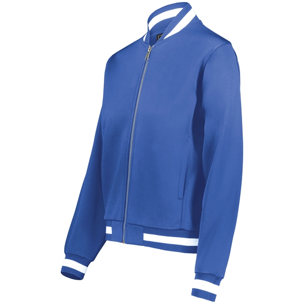 Ladies V-Street Full Zip Jacket with 100% polyester double-knit fabric.... from ASI 37461 Augusta Sportswear / Holloway Sportswear