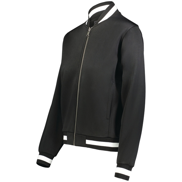 Ladies V-Street Full Zip Jacket with 100% polyester double-knit fabric.... from ASI 37461 Augusta Sportswear / Holloway Sportswear