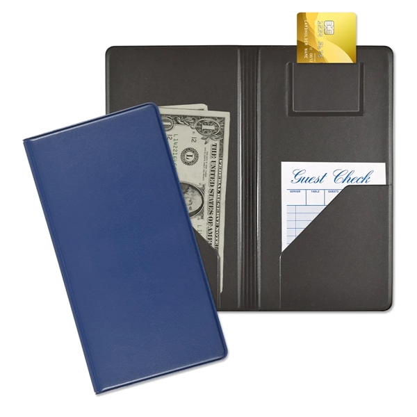 Vinyl check presenter measuring 9.31"H x 5"W with a double panel,... from ASI 54040 Fey Promo